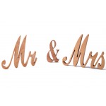 Надпис MR & MRS